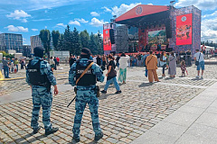 Росгвардия в Москве обеспечила безопасность на массовых мероприятиях