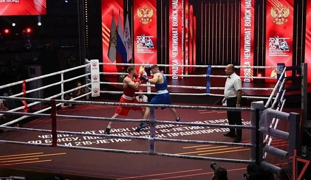 Сотрудник спецподразделения столичного главка Росгвардии победил в чемпионате ведомства по боксу 
